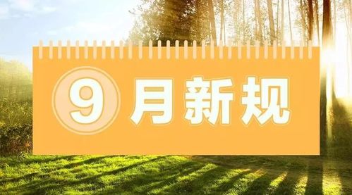 事關(guān)車子、票子、孩子！9月一大波新規(guī)開始實施